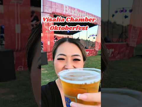 Things to do in Visalia, CA: the Visalia Chamber Oktoberfest at Mooney Grove Park! 🍻🍕🪓 video thumbnail